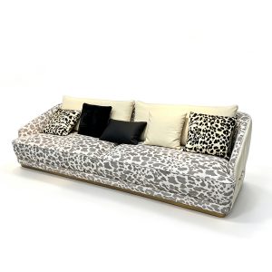 Patterned Channel Sofa Collection on a white background